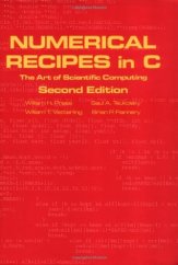 kniha Numerical Recipes in C The Art of Scientific Computing, Cambridge University Press 1992