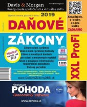 kniha Daňové zákony 2019 Úplné znenie planté v roku 2019, DonauMedia 2018