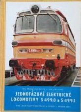 kniha Jednofázové elektrické lokomotivy S 499.0 a S 499.1, Nadas 1972