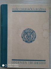 kniha Legenda tří druhů a, Zrcadlo dokonalosti sv. Františka z Assisi, Humana 1926