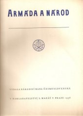 kniha Modrá armáda 3 akty ze života železničářů v pohnutých dobách čsl. národa, s.n. 1938