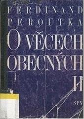 kniha O věcech obecných., Státní pedagogické nakladatelství 1991