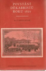 kniha Povstání děkabristů roku 1825, SNPL 1953