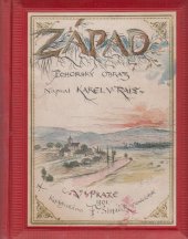 kniha Západ Pohorský obraz, F. Šimáček 1901