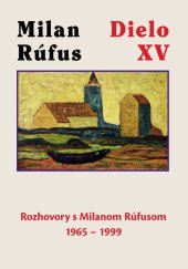 kniha Dielo XV Rozhovory s Milanom Rúfusom 1965 – 1999, MilaniuM 2024
