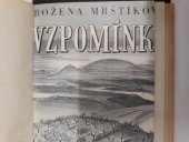 kniha Vzpomínky. Díl 2, Vyšehrad 1950