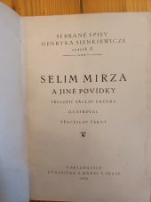 kniha Selim Mirza a jiné povídky, Kvasnička a Hampl 1928