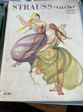 kniha Strauss - valčíky piano, KLHU 1956