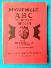kniha Hygienické ABC pro nemocné srdcem, B. Kočí 1926