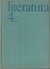 kniha Literatura pro 4. ročník středních škol, SPN 1980
