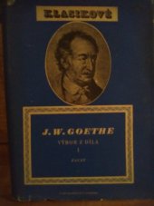 kniha Výbor z díla 1. - Faust, Svoboda 1949