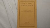 kniha Stručné dějiny ruské literatury, s.n. 1925