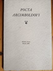 kniha Pocta Arcimboldovi, Mladá fronta 1969