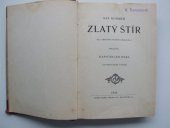 kniha Zlatý štír, Josef Šváb 1928