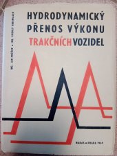 kniha Hydrodynamický přenos výkonu trakčních vozidel, Nadas 1969