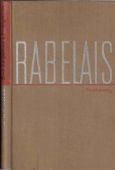 kniha Poznámky a vysvětlivky k Rabelaisově knize Život Gargantuův a Pantagruelův, Družstevní práce 1931