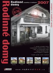 kniha Rodinné domy 2007 projekty a realizace, G SERVIS 2025