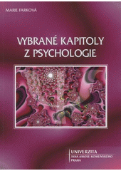 kniha Vybrané kapitoly z psychologie, Univerzita Jana Amose Komenského 2008