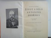 kniha Život a dílo Antonína Dvořáka. Část druhá, 1878-1890, SNKLHU  1955