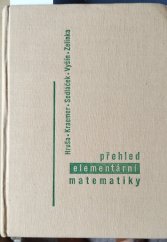 kniha Přehled elementární matematiky, SNTL 1957