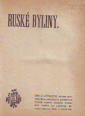 kniha Ruské byliny, Jan Laichter 1920