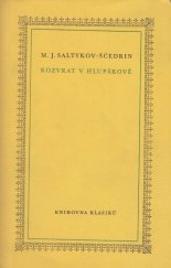 kniha Rozvrat v Hlupákově Komedie a satiry z let 1857-1865, SNKLHU  1953