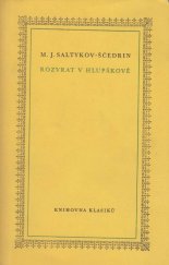 kniha Rozvrat v Hlupákově Komedie a satiry z let 1857-1865, SNKLHU  1953