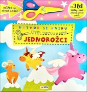 kniha Vytvoř knihu Jednorožci Přečti, vystřihni a nalep, Sun 2025