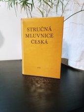 kniha Stručná mluvnice česká , Státní pedagogické nakladatelství Praha 1981