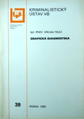 kniha Grafická diagnostika, Kriminalistický ústav VB 1988