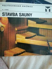 kniha Stavba sauny, SNTL 1981