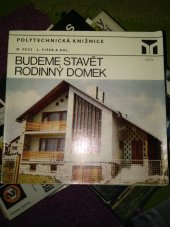kniha Budeme stavět rodinný domek, SNTL 1976