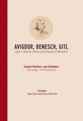 kniha Avigdor, Benesch, Gitl. Juden in Böhmen, Mähren und Schlesien im Mittelalter Samuel Steinherz zum Gedenken, Historický ústav Akademie věd ČR 2016