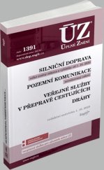 kniha ÚZ 1391 Silniční doprava podle stavu k 1. 10. 2020, Sagit 2020