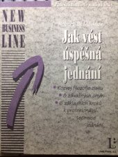 kniha Jak vést úspěšná jednání rozvoj filozofie zisku, 8 závažných chyb, 6 základních kroků k profesionální technice jednání, Linde 1994