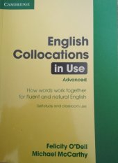 kniha English Collocations in Use Advanced, Cambridge University Press 2012