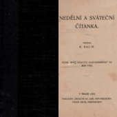 kniha Nedělní a sváteční čítanka, Dědictví sv. Jana Nepomuckého 1923