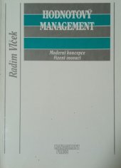 kniha Hodnotový management moderní koncepce řízení inovací, Management Press 1992