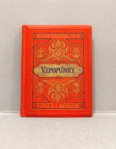 kniha Vzpomínky. (Řada druhá), J. Otto 1907