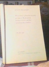 kniha Neznámý jihoslovanský pramen Rukopisů královédvorského a zelenohorského, Academia 1968