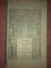kniha Epištoly nedělní a sváteční celého roku, Dědictví Svatojanské 1898