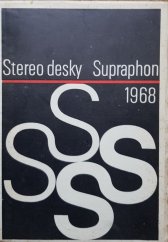 kniha Stereo desky Supraphon 1968, Supraphon 1968
