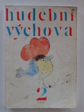 kniha Hudební výchova 2, SPN 1985