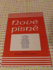 kniha Nové písně pro sólisty a hudební soubory, Svaz československých skladatelů 1958