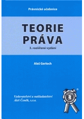 kniha Teorie práva, Aleš Čeněk 2004