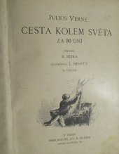 kniha Cesta kolem světa za 80 dní, Jos. R. Vilímek 1913