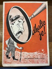 kniha Odhalte je!, Brázda 1952