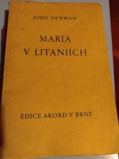 kniha Maria v litaniích [rozjímání o Panně Marii], Edice Akord 1939