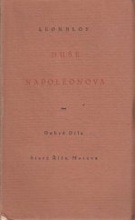 kniha Duše Napoleonova, Antonín Ludvík Stříž 1918