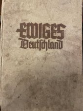 kniha Ewiges Deutschland 1939, G. Westermann 1939